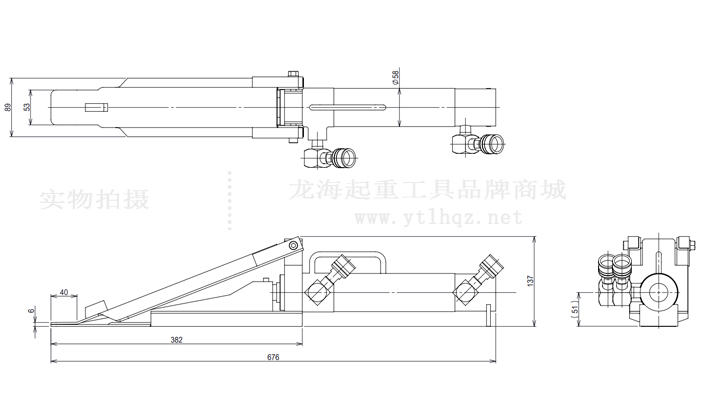 KP-35楔形千斤頂尺寸圖